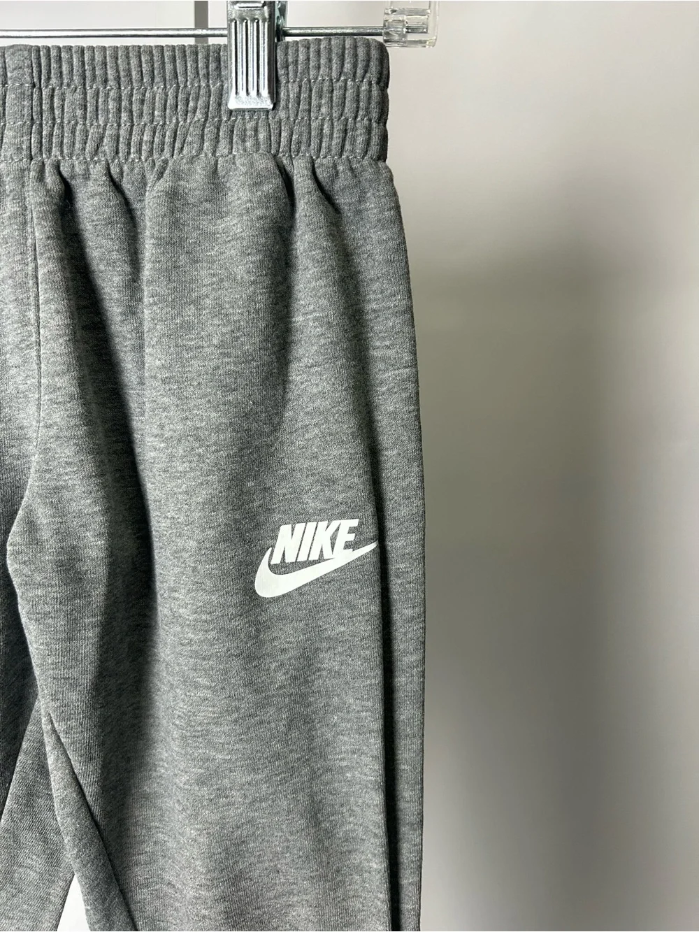 Nike Grey Hoodie and Joggers Set with White Swoosh - Picture 7 of 9